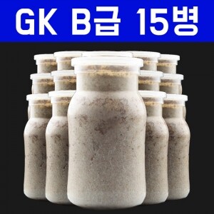 GK 균사 (B급) 15병 (왕대박사은품은 물품으로만 드립니다 (곤충x))